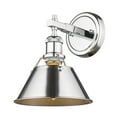 thumbnail image 3 of Yep by Golden Lighting Orwell 1-light Vanity in Chrome, 3 of 4