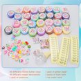 thumbnail image 4 of OneAndes 30Pack Butter Slime Kit with Cake Charms, 30ML DIY Educational Slime Toys, Super Soft & Non-Sticky Stress Relief Toy for Girls and Boys Party Favors and Birthday Gift Easter Basket Stuffers, 4 of 7