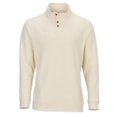 thumbnail image 3 of Boxercraft BM5209 Men's French Terry Button Pullover-Natural-XL, 3 of 4