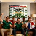 thumbnail image 4 of Yanxiao 2026 World Cup Wall Chart 36" x 24", Large Soccer Tournament Bracket Poster Set, USA Canada Mexico World Cup Schedule Score Tracker, Football Fan Viewing Party Home Bar Decor, 4 of 8