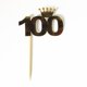 thumbnail image 1 of 20 piezas Baby Shower Party Favor 100th Day Celebration Crown Cupcake Picks Toppers Decoración Zulema corona primeros de la magdalena, 1 of 7