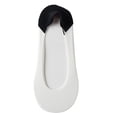 thumbnail image 2 of No Show Socks Womens 5 Pairs Invisible Socks for Women Thin Nylon Non Slip Low Cut Footies for Flats Loafers Ballet Flats Black, 2 of 3