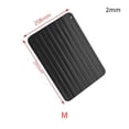 thumbnail image 2 of Food Defrosting Tray Stripes Metal Safe Rapid Thawing Plate Meat Thawing Board, 2 of 10