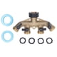 thumbnail image 2 of Distribuidor De Conector De Latón Para Grifo De Manguera De 4 Vías, Rosca De 3/4 Pulgadas Para Riego De Jardín, 2 of 7