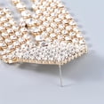thumbnail image 3 of Sonducket Women Rhinestone Earrings Ears Dangles Party Dressing Tassel Banquet Hanging Ladies Decorations Earring Jewelry Decor Ropa, zapatos y accesorios Miscelánea oro Sonducket AP006637-02, 3 of 6