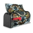 thumbnail image 4 of PHELIKA Great Horned Owl Golden Eyes Magnetic Mailbox Covers Standard Size 21"H x 18"W, 4 of 8
