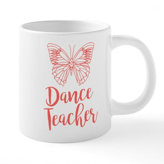 CafePress - Dance Teacher - 20 Oz White Ceramic Mega Mug