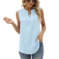 thumbnail image 3 of Camiseta sin mangas para mujer, camiseta sin mangas para mujer, camisetas casuales para mujer, camisa casual para mujer, la mejor en su clase, 3 of 6