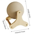 thumbnail image 3 of Natural Sisal Cat Scratcher Toy with Stable Stand and Interactive for Indoor Feline Exercise, 3 of 4