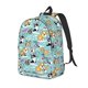 thumbnail image 1 of Disketp Dogs Mochila de Lona Estampada, Mochila Escolar de Viaje Ligera para Estudiantes y Portátil-Medium, 1 of 5