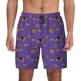 thumbnail image 3 of Uemuo German Shepherd Dog Pattern Mens Swim Trunks Quick Dry Board Shorts with Mesh Lining, Stretch Beach Shorts Quick Dry No-Chafing Board Shorts-Medium, 3 of 9