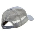 thumbnail image 4 of Letter Q with Baseball Embroidered Five Panels Prostyle Trucker Mesh Cap - Grey OSFM, 4 of 5