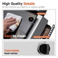 thumbnail image 5 of SKOK Portable Flat Top 17'' Gas Griddle with 30,000 BTU Propane for Outdoor Camping & Patio, 5 of 7