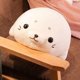 thumbnail image 4 of Felpa de foca súper suave, lindo animal de peluche de foca, almohada de felpa de animal marino con foca regordeta, regalo de peluche para niños, bebés, niñas y niños pequeños, decoración creativa de, 4 of 5