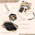 thumbnail image 3 of FORMRS Women Crossbody Purse with Chain Strap Vegan Leather Shoulder Handbag, Pumpkins Pattern, 3 of 7