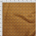 thumbnail image 4 of oneOone Rayon Orange Fabric Asian Japanese Floral Craft Projects Decor Fabric Printed By The Yard 56 Inch Wide, 4 of 4