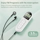 thumbnail image 5 of Mini Pocket FM Radio 300MAh Rechargeable Portable 76-108MHZ Radio, 5 of 5