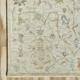 thumbnail image 5 of Laddha Home Designs 2' x 3' Hand Tufted Abstract Floral Area Throw Rug - Cream and Blue, 5 of 7