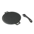 thumbnail image 4 of Ozark Trail 4-Piece Cast Iron Skillet Set with Handles and Griddle, Pre-Seasoned, 6", 10.5", 11", Hand Wash Only, 4 of 12