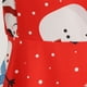 thumbnail image 5 of Moda mujer encaje una línea Flare vestido Vintage Prom Swing sin mangas estampado Navidad vestido de fiesta de Navidad Fridja hjkh469, 5 of 9