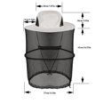 thumbnail image 4 of Drasry Mosquito Bees Garden Hat Fishing Hunting Net Hats 2Pack(Gray+Brown), 4 of 8