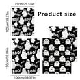 thumbnail image 3 of Blanket,Halloween Flannel Printed Blanket Perfect For Naps Summer Conditioned Cover & All Season Use, 3 of 9
