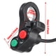 thumbnail image 5 of Speravity Botón del interruptor de montaje del manillar de la bicicleta Operación conveniente y interruptor duradero del manillar de la Accesorios para motos, 5 of 6