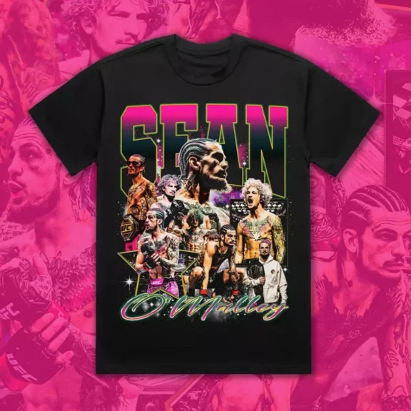 SALE Bootleg Vintage 90s Style Sean O'Malley T-Shirt UFC Suga