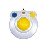 AbleNet BIGtrack 2 Ambidextrous Horizontal Trackball Mouse for Home, Assistive Tech