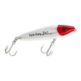 thumbnail image 3 of MirrOlure 84MR-11 Top Dog Jr. Rattling Surface Walker 4" 3/4 oz, Red White, 3 of 4