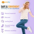 thumbnail image 2 of SunnyBay Heat Patches for Menstrual Cramp Relief, Air-Activated Adhesive Period Pain Relief Pads, 130F Warmth up to 8 Hours, Stick to Clothing Not Skin, 2.75 x3.5 inches, 10-Count, 2 of 7