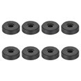 thumbnail image 5 of 8Pcs D40xH11.35mm Plastic Feet Anti-Vibration Base Pad Stand for Speaker Guitar Amplifier HiFi Black, 5 of 5
