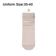thumbnail image 2 of Women's thin bamboo skirt socks - casual colored round socks, 2 of 5