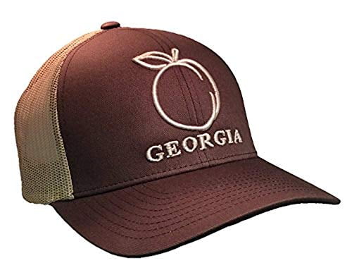 Heritage Pride Georgia Fishing Embroidered Trucker Hat – Adjustable Mesh Back Cap 12 thumbnail image