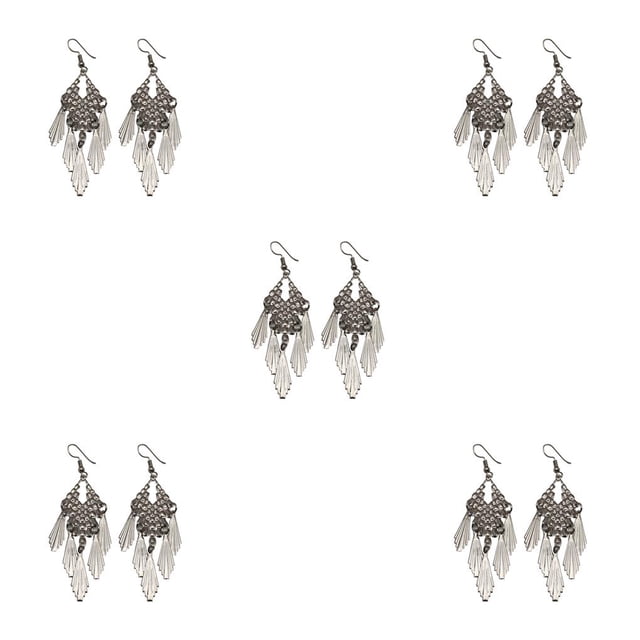 Pendientes Barrocos Qarigey Regalo creativo Negro Type2 NO2