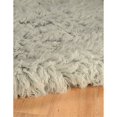thumbnail image 3 of Riverbay Furniture 2' x 3' Flokati Rug in Light Gray, 3 of 3