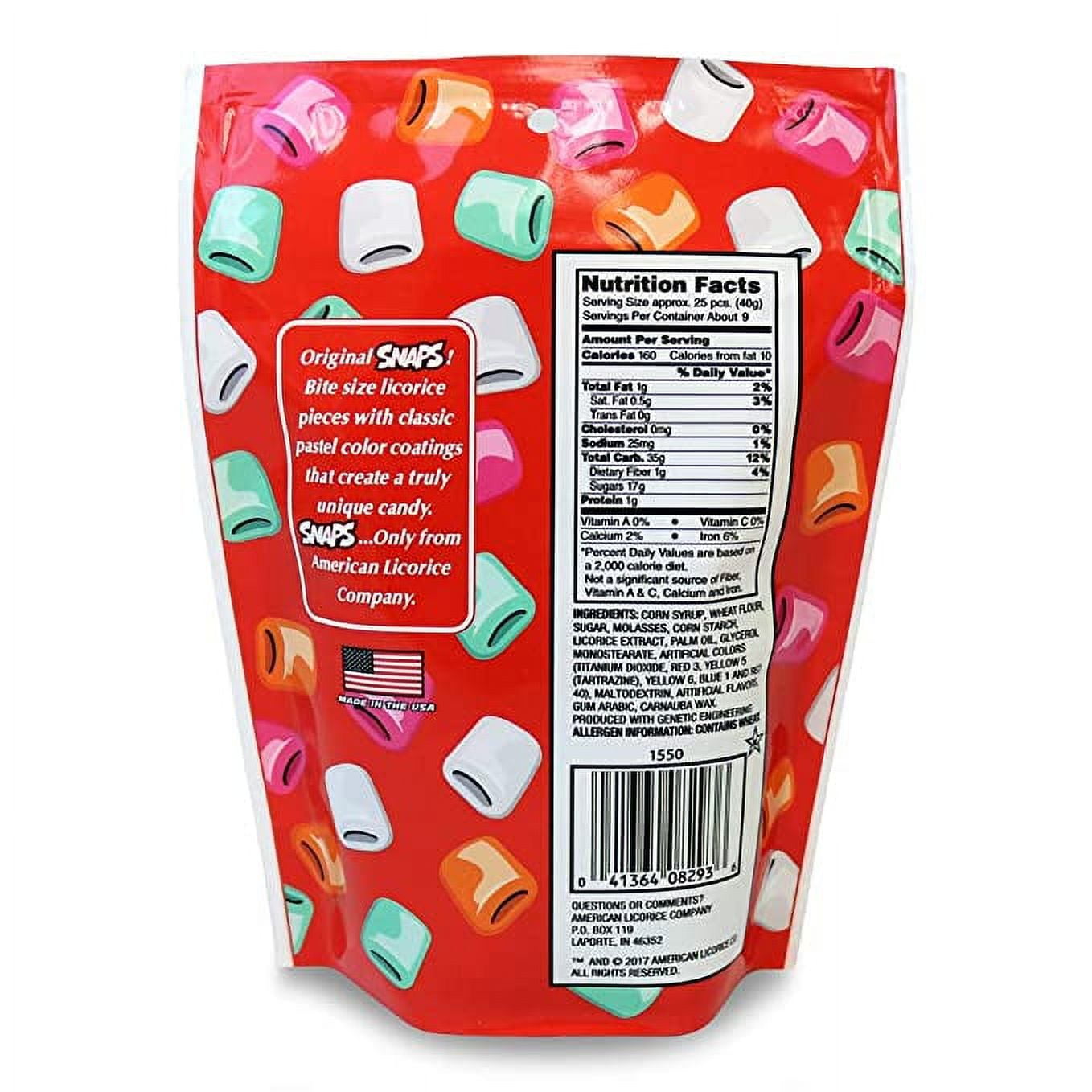 Licorice Snaps 12oz Bag Limited Edition — b.a. Sweetie Candy Store