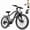 GT300 26 inch black, variant on Electric Bike 26"25Mph Speed & 400W Motor Peak 748W Motor,40 Miles Range 36V10Ah Removable Battery,21-Speed & Dual Suspension, Adult Teen Ebike Electric Mountain Bike