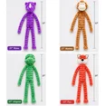 thumbnail image 3 of Large 27 Inch Dog Toy Cozy Cuddly Crimped Texture Long Leg Plush Squeaker Cute! (One Discounted Toy - Random Color), 3 of 8