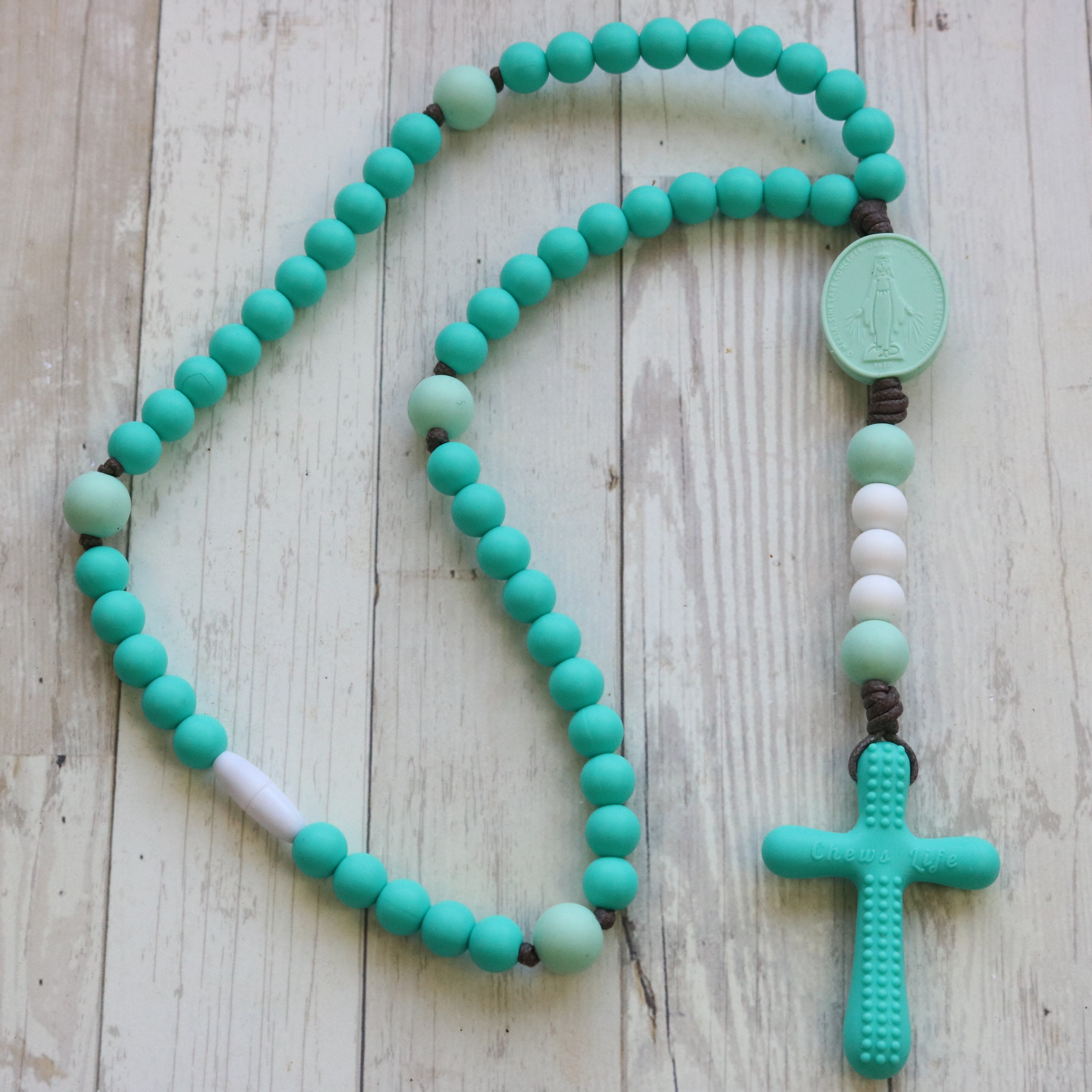 rosary teether