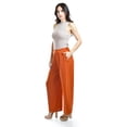 thumbnail image 2 of Pantalón de pierna ancha Roman Fashion Juvenil 9202 Chedron naranja oscuro M, 2 of 5