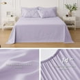 thumbnail image 3 of U by Bedsure Light Purple Comforter Set Queen - Bed in a Bag Queen 7 Pieces, Pintuck Beddding Sets Light Purple Bed Set with Comforter, Sheets, Pillowcases & Shams, 3 of 9