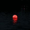 thumbnail image 2 of Rod-N-Bobbs Original Glow Bobber 2'' – Red/White Fishing Float, 2 of 7