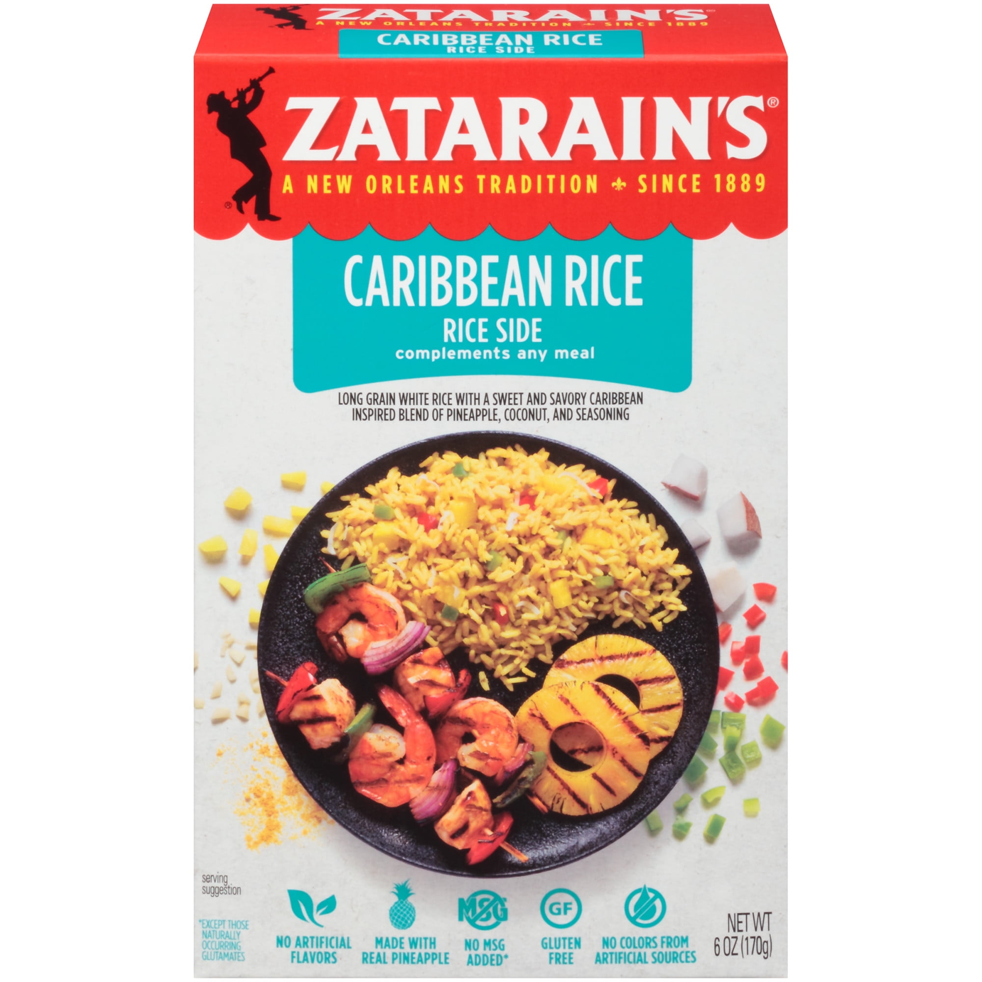 Zatarain's Caribbean Rice Mix, 6 oz