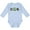 AE-Light Blue, variant on Inktastic Hiking Eat Sleep Hike Boys or Girls Long Sleeve Baby Bodysuit