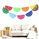 thumbnail image 4 of KAKOWELY Banderines semicirculares para el Día de los Muertos, guirnalda colgante de fieltro, suministros para fiestas temáticas mexicanas, decoración, 4 of 4