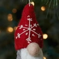 thumbnail image 3 of Nepal Hand Pressed Sheep Wool Holiday Gnome Ornament, 3 of 4