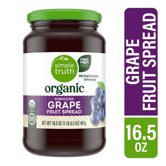 ST Organic Grape Fruit Spread 16.5 oz