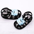 thumbnail image 5 of Summer Baby Boy Girl Cartoon Pattern Hollow Sandals Cotton Infant Toddler Soft Sole Shoes First Walker, 5 of 8