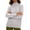 Silver, variant on Womens Cozy Knit Sweater Solid Color Seamless Winter Semi-high Neck Knitted Pullover Long-sleeved Sweater Base Layer